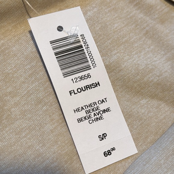 Aritzia Contour Heather Oat Beige Top - Picture 3 of 6